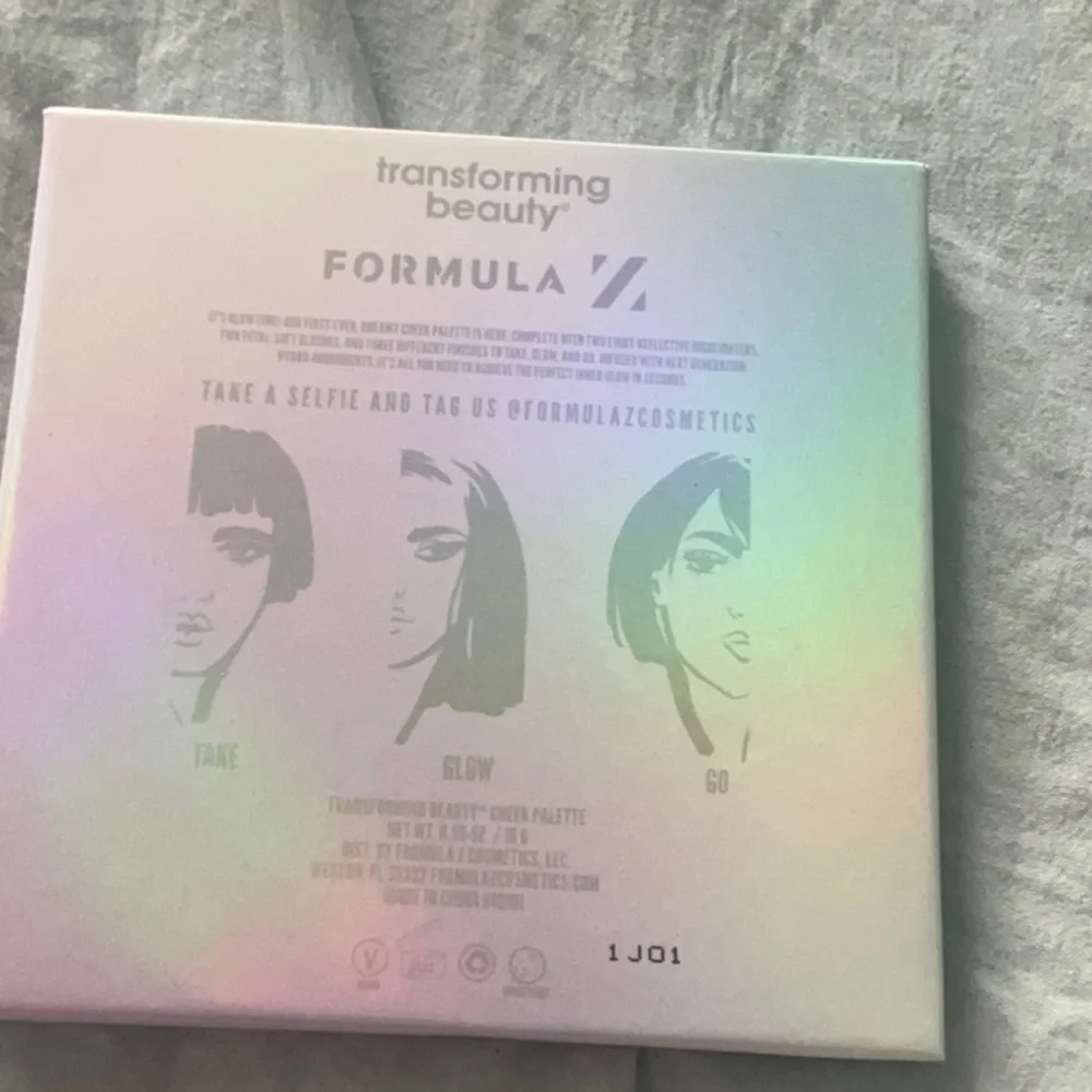 NEW Formula Z Transforming Beauty Face Palette - Warm Neutral Shades